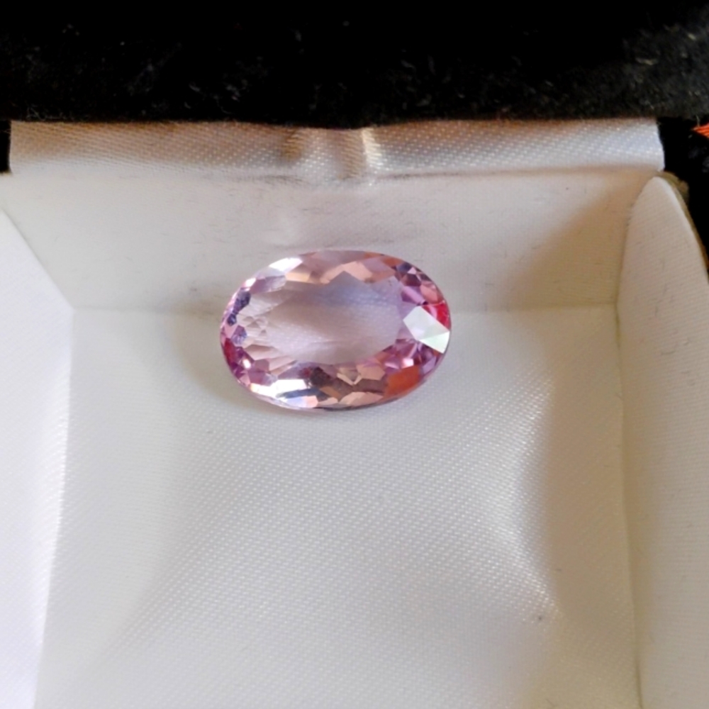 Amethyst Rose pink Loose Jemstone.